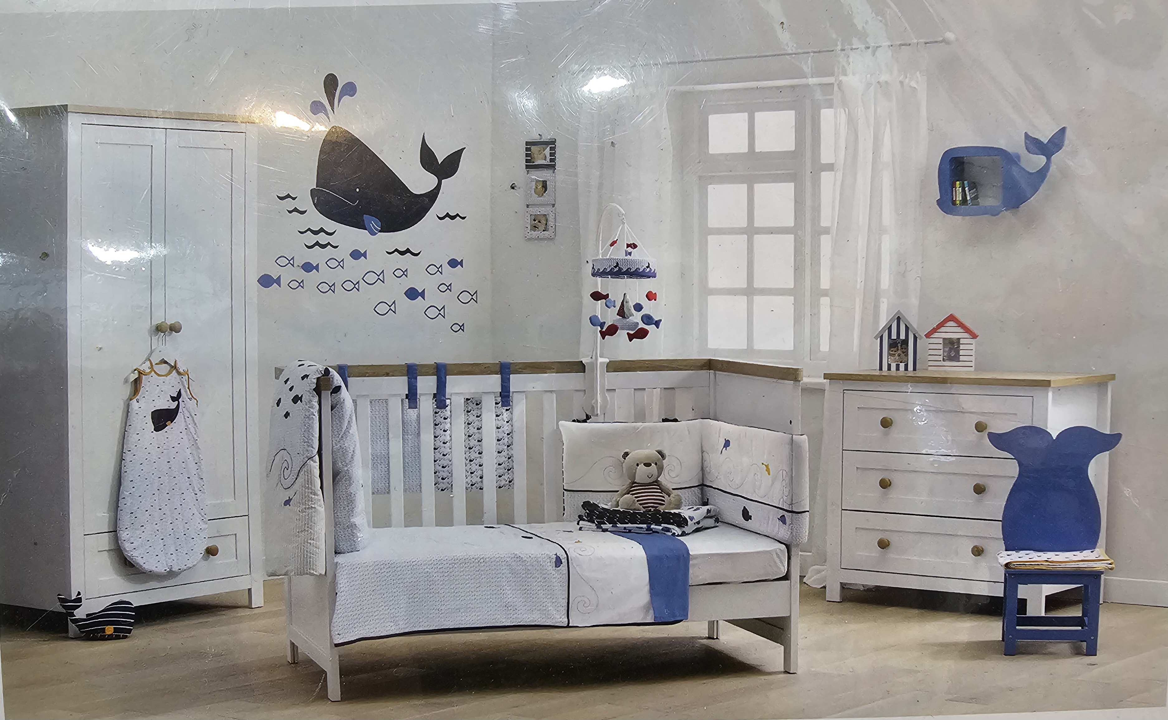 ست ۵ تیکه خواب مادرکر طرح وال