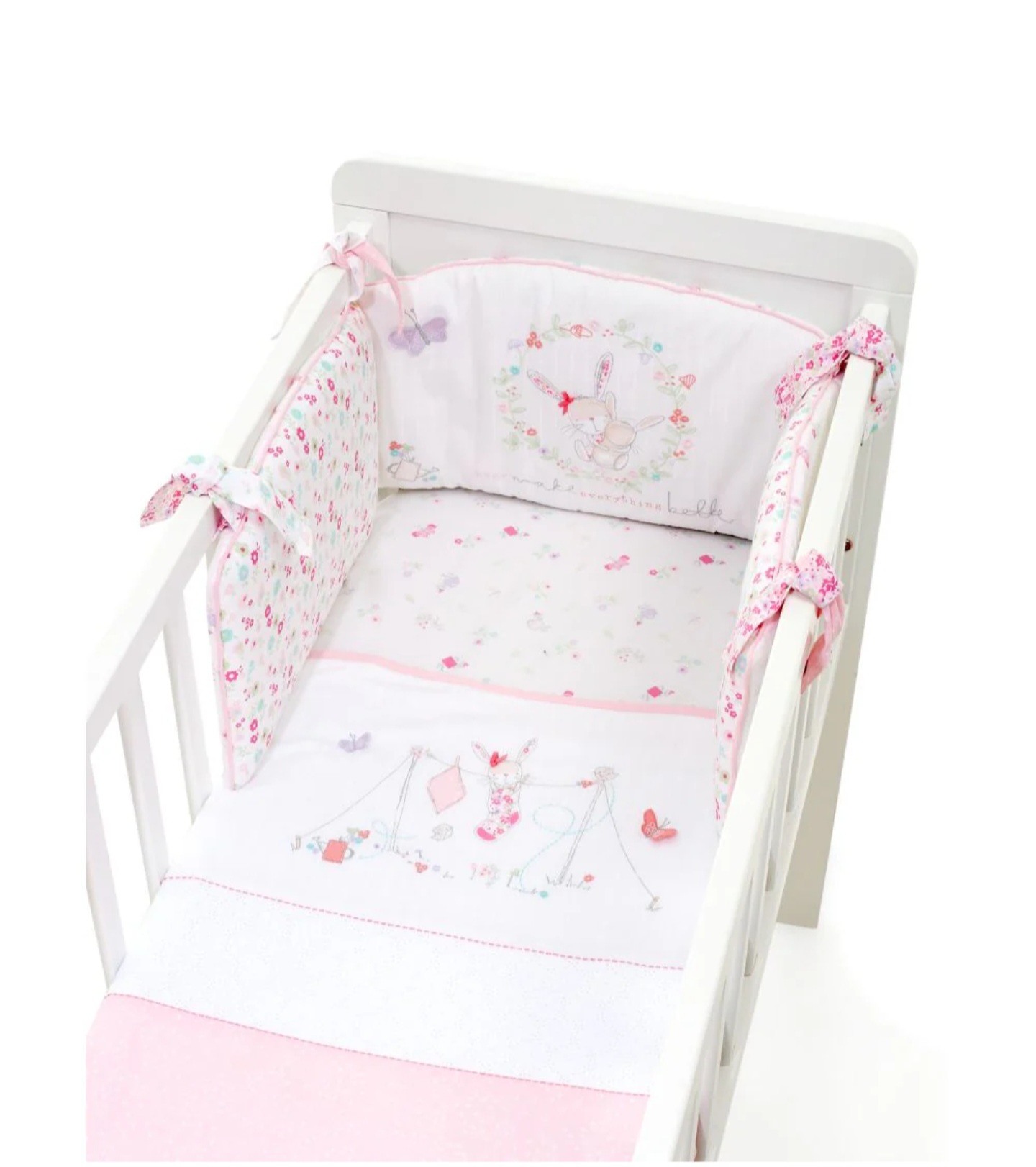 ست سه تیکه خواب نوزادی  طرح خرگوش