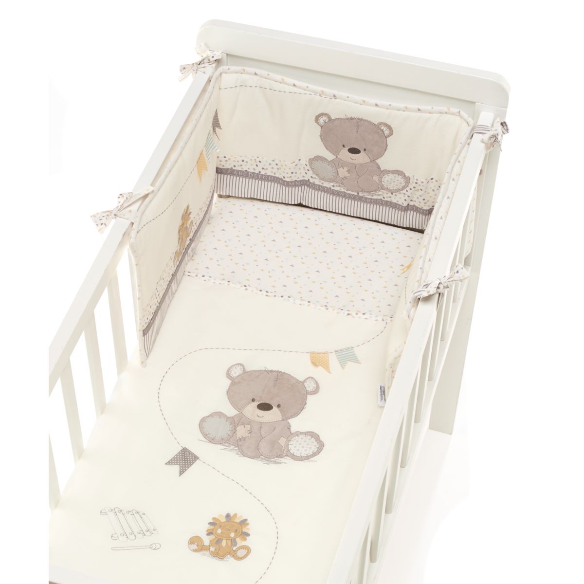 ست سه‌تکه خواب نوزاد Mothercare مدل Teddy's Toy box