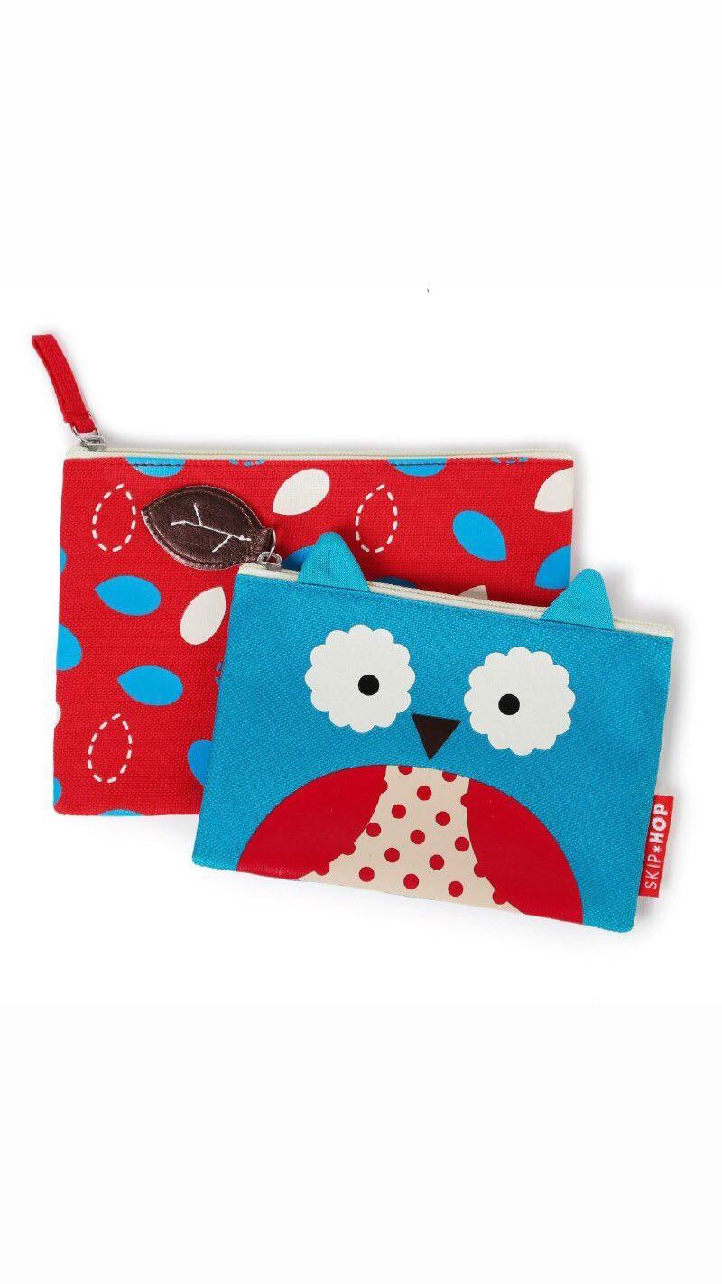 ست کیف زیپی کودک اسکیپ هاپ طرح جغد